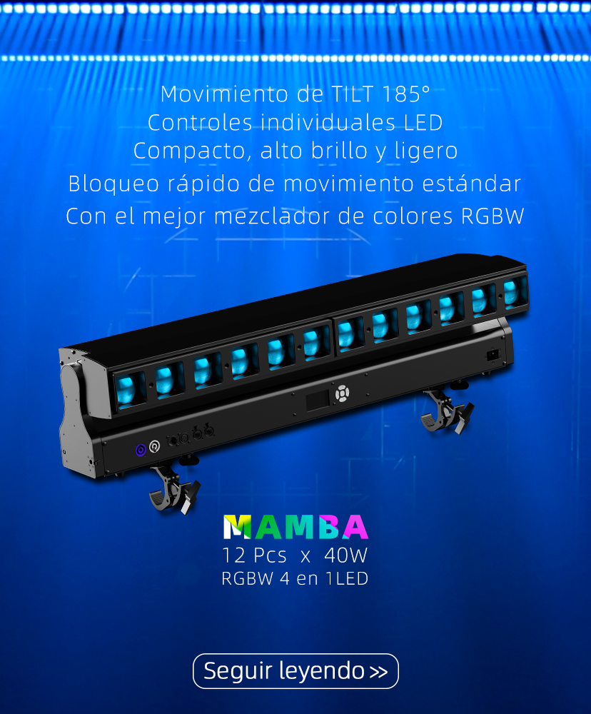 LIGHTSKY MAMBA LED CABEZA MÓVIL BAR